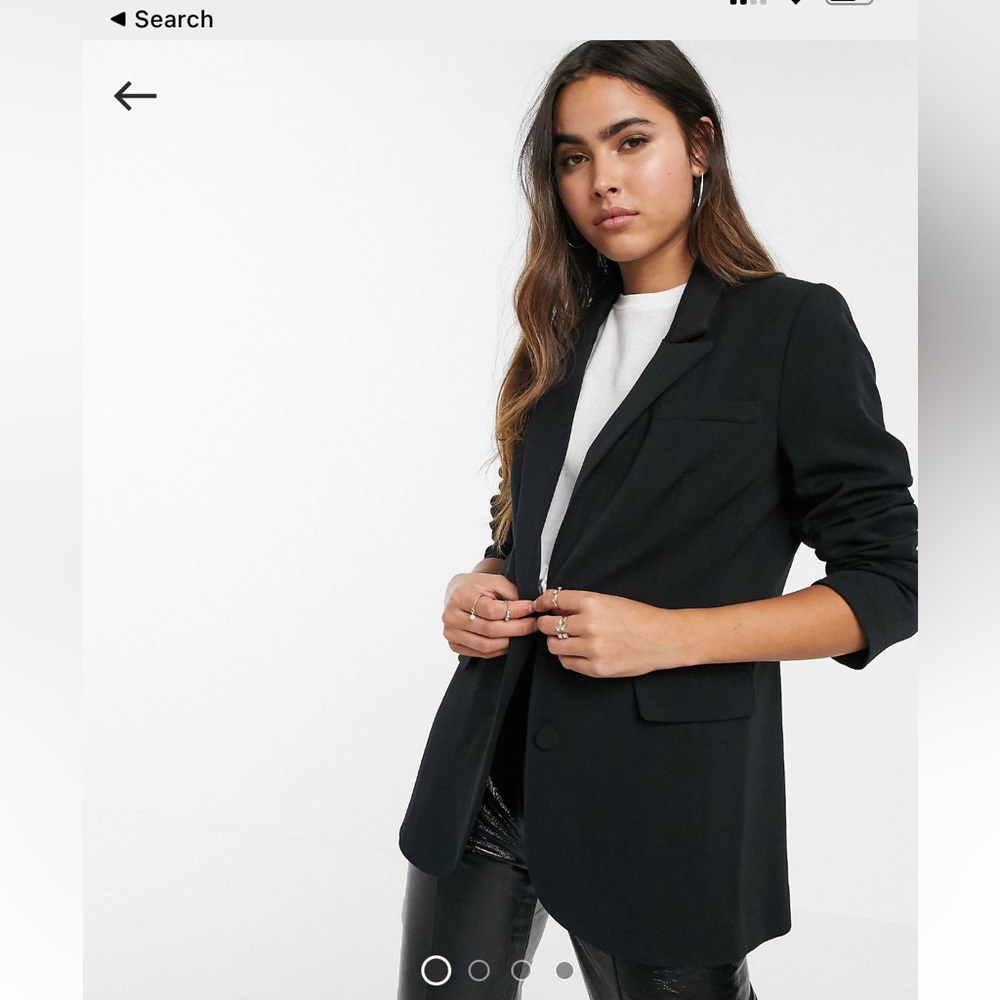New Warehouse black blazer size US 8